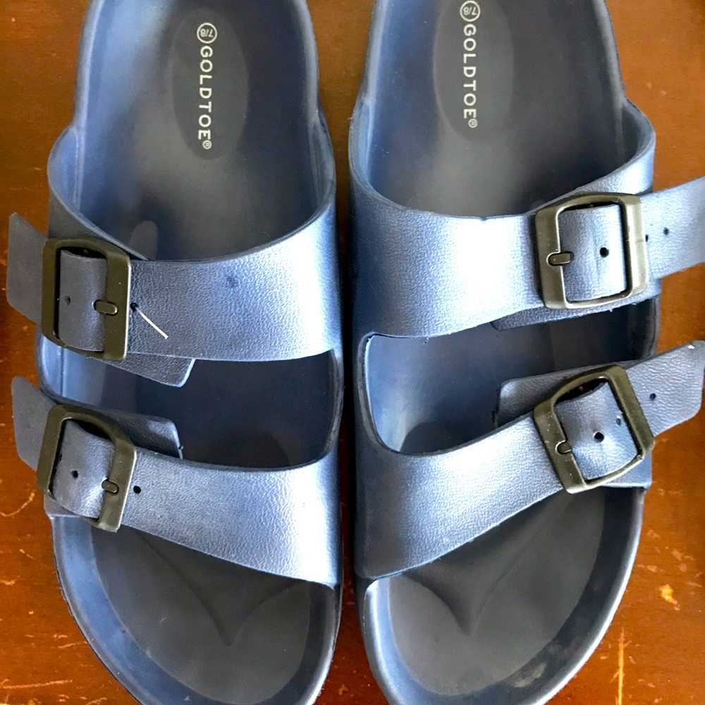Blue Goldtoe Men's (or Unisex!) Sandal, Size 7/8